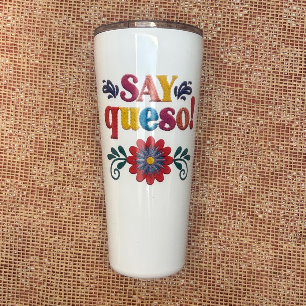 NWT 34-Ounce “Say queso!” Tumbler (1st Listing)